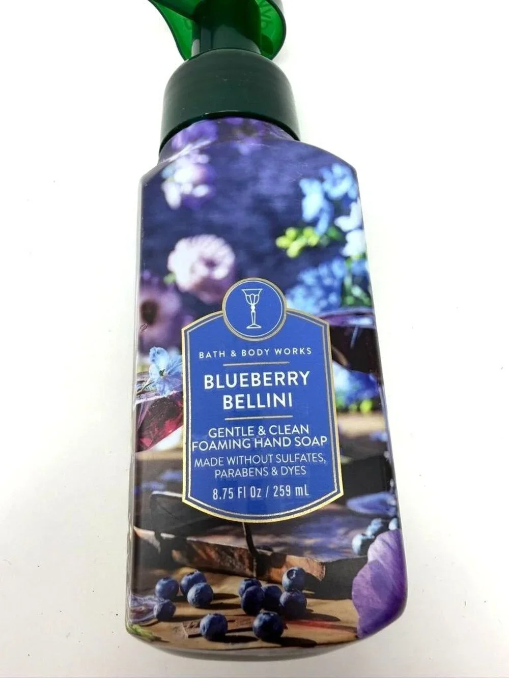 Bath & Body Works Blueberry Bellini Gentle & Clean Foaming Hand Soap 8.75 Fl Oz